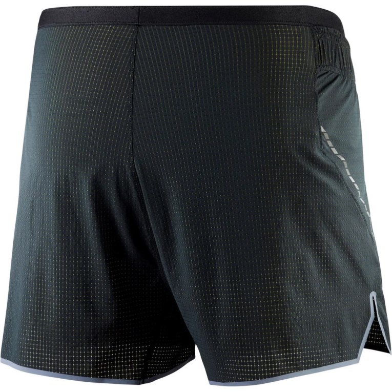 Black Salomon Sense Aero 3'' Men's Shorts | IE PL2470